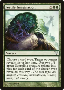 Fertile Imagination [Dissension] Magic MTG - Image 1