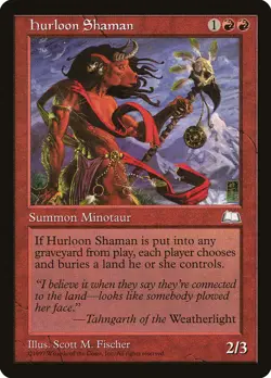 Hurloon Shaman [Weatherlight] Magic MTG - Image 1