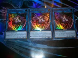 3x Traptrix Atypus 1st Edition Ultra Rare SDBT-EN043 Yu-Gi-Oh! - Image 1