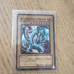 Konami Yu-Gi-Oh! Blue-Eyes White Dragon SKE-001 Super Rare Kaiba Evolution - Image 1