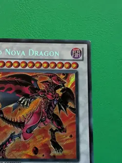 Yugioh TCG Red Nova Dragon CT07-EN005 Limited Edition Secret Rare LP - Image 4
