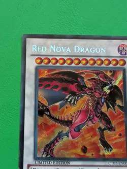 Yugioh TCG Red Nova Dragon CT07-EN005 Limited Edition Secret Rare LP - Image 5