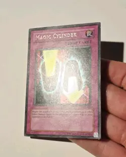 Yugioh Magic Cylinder LON-104 Labyrinth of Nightmare Secret Rare LP - Image 4