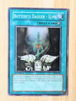 Butterfly Dagger - Elma DCR-032 1st Edition NM [Yu-Gi-Oh! Dark Crisis] - Image 1