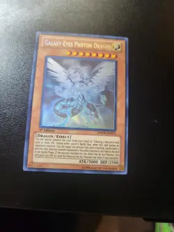 Galaxy-Eyes Photon Dragon (Ghost Rare) PHSW-EN011 Photon Shockwave First Edition - Image 2
