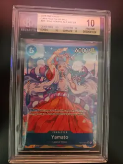 ONE PIECE CARD GAME TCG YAMATO alt art SR Carrying On His Will OP13-054 - Image 1