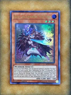 Yugioh Beat, Bladesman Fur Hire MP19-EN247 Ultra Rare 1st Ed LP - Image 1