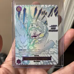 One Piece TCG (English) - Lighting Dragon Alternate Art OP15-077/OP15077 - Image 1