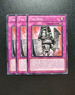 Yu-Gi-Oh - Tiki Soul 3X - Full Playset - Image 1