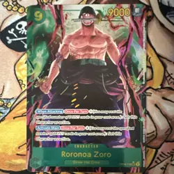 Namco Roronoa Zoro OP06-118 Wings of the Captain 9000 Power One Piece CCG - Image 1