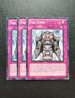 Yu-Gi-Oh - Tiki Curse 3X - Full Playset - Image 1