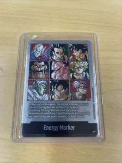Energy Marker E-89 Silver Manga Booster 02 Dragon Ball Card English - Image 1