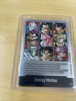Energy Marker E-89 Silver Manga Booster 02 Dragon Ball Card English - Image 5