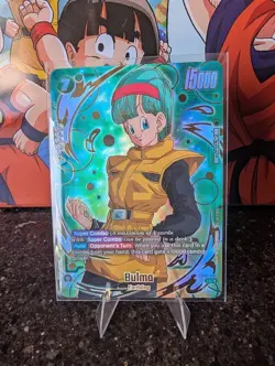 Bulma FB04-068 1st Anniversary Set Alternate Art Dragon Ball Super Card Game - Image 1