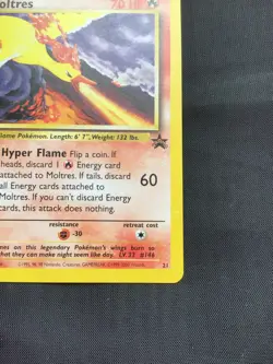 Pokemon Cards: Wizards Black Star Promo: Moltres 21 - Image 4