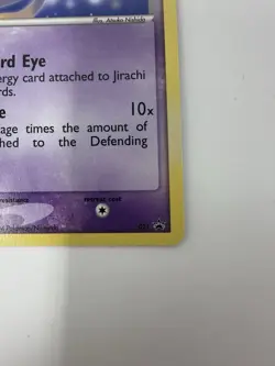 Pokemon Jirachi Card Nintendo Promo 021 Basic Rare Non Holo NM - Image 5