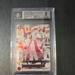 2025 One Piece OP09-020 R Card BGS 9 Come On!! We'll Fight You!! English - Image 1