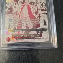 2025 One Piece OP09-020 R Card BGS 9 Come On!! We'll Fight You!! English - Image 2
