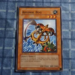 Yugioh Arsenal Bug PGD-007 LP-NM Lightly Played Common 1st Edition - Image 1