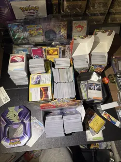 500 Pokemon cards (C, UC, Rare, Holo, Reverse Holo) - Recent card sets - Image 1