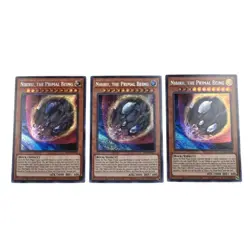 Yu-Gi-Oh! Nibiru, the Primal Being TN19-EN013 Prismatic Secret Rare Lot of 3 NM - Image 1