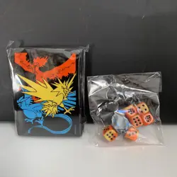 Set Of Pokemon Hidden Fates Card Sleeves & Matching Dice - Image 1