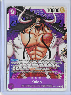 Kaido - One Piece TCG - ST04-003 - Revision Pack Cards - SR - Foil - Image 1