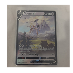 Pokemon Arceus V SWSH204 Holo Promo Basic 220 HP Card SWSH Sword & Shield 2022 - Image 1