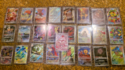 Pokemon TCG Mixed Card Lot of 25 Illustration Rare Cards AH POR SSP MEGA JTG - Image 1