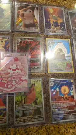 Pokemon TCG Mixed Card Lot of 25 Illustration Rare Cards AH POR SSP MEGA JTG - Image 4