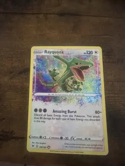 Pokemon Card TCG - Rayquaza 138/185 Amazing Rare Vivid Voltage Near Mint - Image 1