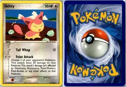 Pokemon Card - Skitty 41/100 Crystal Guardians Uncommon Lightly Played - Image 3
