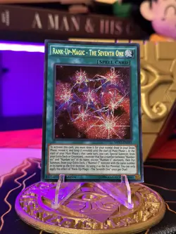 Yugioh TCG - Rank-Up-Magic - The Seventh One - MP15-EN033 Secret Rare 1st Ed NM - Image 1