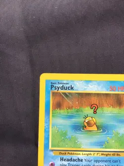 Pokemon Cards: Wizards Black Star Promo: Psyduck 20 - Image 2