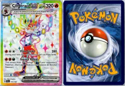Pokemon Card - Cinderace ex 157/142 Stellar Crown Ultra Rare Near Mint - Image 3