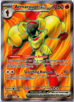 Pokemon Card - Armarouge ex 125 Scarlet & Violet Promo Promo Holo Holo Near Mint - Image 1