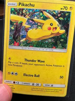 Pikachu Dazzling Pair of Promo Cards from General Mills / 25th Anniversary - Image 4