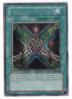 Seal of the Ancients (Power of Chaos: Kaiba the Revenge) PCK-003 Yu-Gi-Oh! Video - Image 1