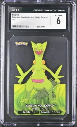 Pokemon New Collection (2006)(2005 on Card) #012 Sceptile (CGC ONLY GRADED COPY) - Image 1