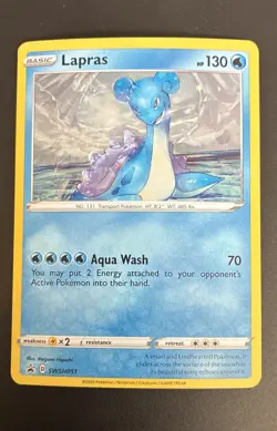 Lapras SWSH051 SWSH: Sword & Shield Promo Cards Holo - Image 1