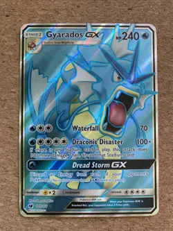 Gyarados GX 101/111Crimson Invasion - Full Art Rare Pokemon Card - Image 1