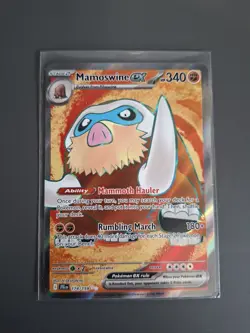 Mamoswine ex - 174/159 - Ultra Rare - Journey Together - Pokemon Card - NM/M - Image 1