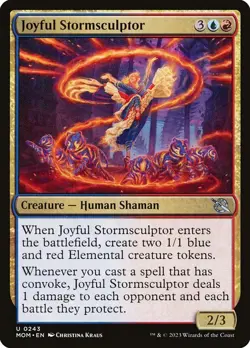 Joyful Stormsculptor [March of the Machine] MTG - Image 1