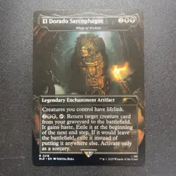 MTG x PlayStation El Dorado Sarcophagus (Whip of Erebos) (2218) NM | Secret Lair - Image 1
