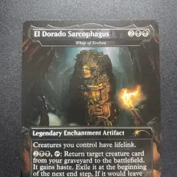 MTG x PlayStation El Dorado Sarcophagus (Whip of Erebos) (2218) NM | Secret Lair - Image 3