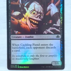 Cackling Fiend Dominaria Remastered Foil - Image 3