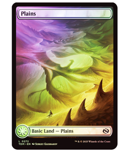 Plains (0272) - Foil Tarkir: Dragonstorm MTG - Image 1