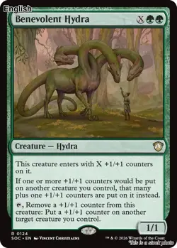 Benevolent Hydra [SOC - 124] Commander: Secrets of Strixhaven - Image 1