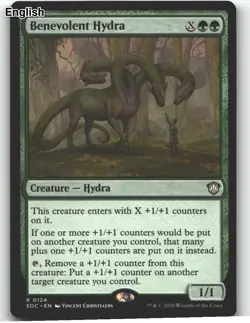 Benevolent Hydra [SOC - 124] Commander: Secrets of Strixhaven - Image 2