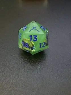 Magic: The Gathering Leonardo Serialized Spindown D20 #213 Sirius Dice - Image 2